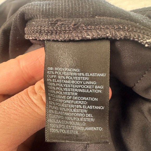 The North Face Men's 1/4 Snap Gray Jacket - Picture 6 of 7